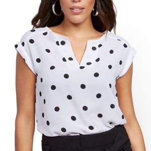 Dot print top